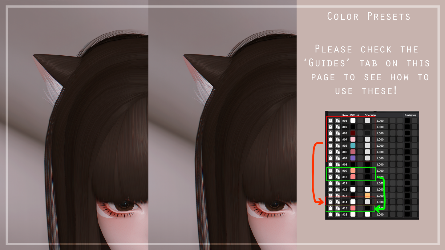 Nekomimi Ears & Tail