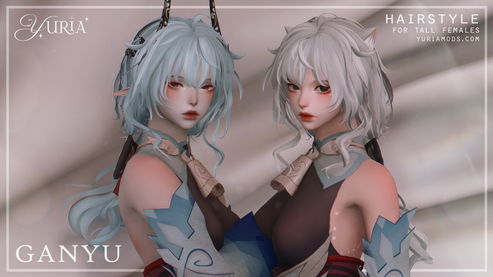 Ganyu Hair – Yuria Mods